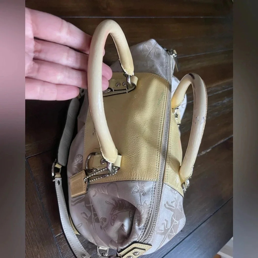 Coach Ashley horse & carriage satchel - Picture 8 of 15